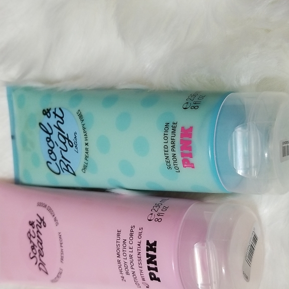 SOLD-2 PINK Victoria's Secret Lotion Bundle-NEW - Picture 3 of 5